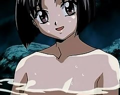 Manga teen fucking in the water
