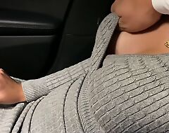 Blowjob take the passenger car exceeding the first date