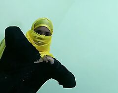 Hijab girl lack doggy position by dever