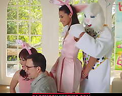 Legal age teenager copulates secretary clothed painless Easter Bunny