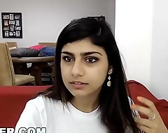 Camster - mia khalifa's webcam turns essentially in the lead she's obtainable