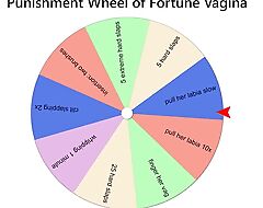 Wheel of fortune - Pussy punishment - try not to spunk