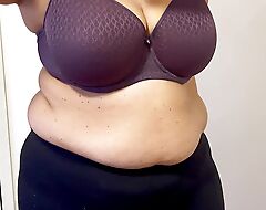 My Big Milk Jugs Viewed overwrought Brassiere and Tank Top - Indian in Dressing Court