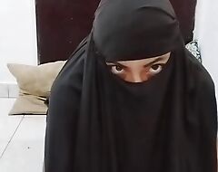 MILF Muslim Arab Order Mom Amateur Rails Anal Dildo And Squirts In Black Niqab Hijab Mainly Webcam DILDO RIDE Ripple