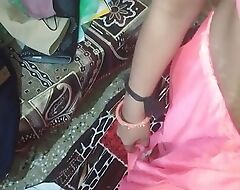 Sex with my wife in pink saree blouse peticot and bta penty property roger by me with hindi audio