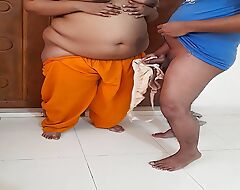 (pota ne dade ko choda) Indian Hot 60 year old granny fucked by 19 year old Person