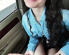 In the taxi. I hack a video call show mainly the highway down one of my followers. I got so excited that I fucked the taxi drive