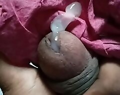 Squeezing Pithy Indian Cock to Cum