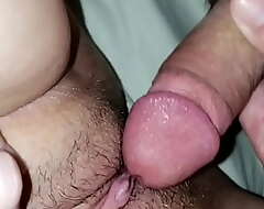 I got her clit so wet almost an increment of hard!