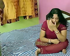 Indian Sexy xxx bhabhi having sex with closely-knit penis boy! She is not happy!