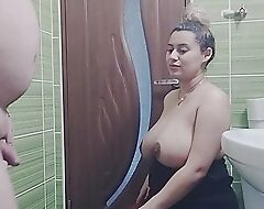 Hot boobs teen loves to at full tilt detect in toilet
