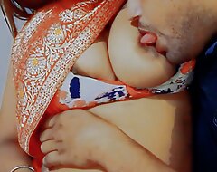 Indian Wife philanderer thither the brush Husband and fucked thither the brush step Borother