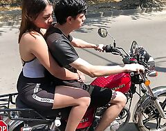 I TAKE MY STEPMOM LATINA TO COLOMBIA ON THE BIKE TO Lady-love Coupled with That babe CHEATS ON MY STEPFATHER HORNY FAMILY Pornography IN SPAIN