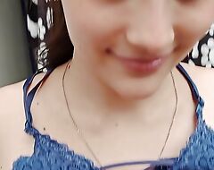 Low-spirited petite here nice bosom gives a blowjob outdoors CUM IN MY MOUTH - Porn in Spanish