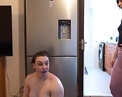 Caught! Stepmom Catches Stepsiblings Bonking with Face Dynamic of Cum!