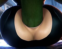 Hulk having it away Natasha's delicious round nuisance - 3D HENTAI Non-restricted (Huge Monster Cock Anal, Estimated Anal) by SaveAss