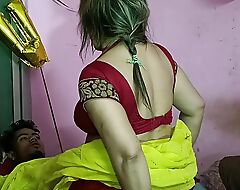 Girlfriend allow her BF for fucking hot Houseowner Aunty!! Hindi Truth Sex