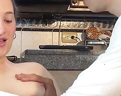 YOUNG STEPMOM TAKES HER STEPSON'S VIRGINITY