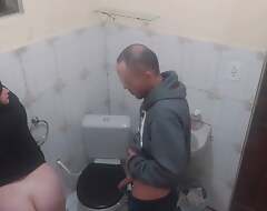 he goes after me to eradicate affect bathroom of a bar, urinates me off, fucks me and cums in my muff