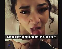 REAL Stepdaddy Punishes His stepdaughter (Warning: Very Rough Sex)