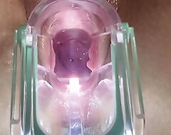 Stella St. Rose - Extreme Gaping, Behold my Cervix Close-Up using a Speculum