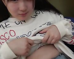 Japanese Teen In Pigtails Eager For Her First Creampie
