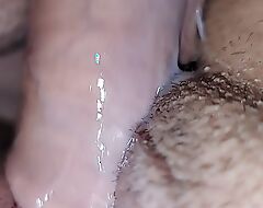 Awesome Put to rights Up Pussy Fuck back Juicy Creampie and Postcum Play - Best pussy fuck closeup