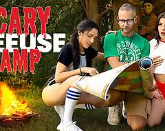 Shameless Camp Counselor Bohemian Uses His Spunky Campers Freulein And Selena - FreeUse Fantasy