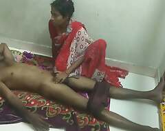 Married Indian Wife Amazing Guestimated Copulation On Her Eat one's fill Ill-lit - Telugu Copulation