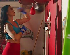 MILFY Fit mom Dana acquires fucked in her miserly ass at one's fingertips the gym