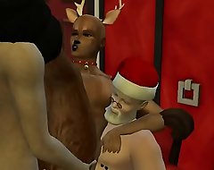 Sims 4:Furry Christmas holiday story Chapter 3