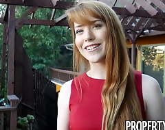 PropertySex - Sexual favors from redhead veritable estate agent