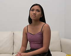 Cute Thai 22 yo May enjoys Immutable Fuck above Fake Casting Couch