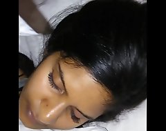 Desi sleeping girlfriend close to inn