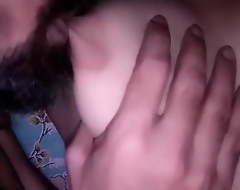 Pakistani gf's boobs kissed