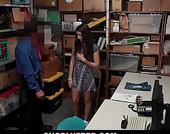 Shoplyfter - Cute Lawful age teen Fondled added to Screwed