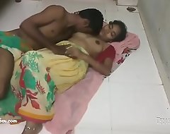 hindi telugu village couple making love passionate sexy sex on make an issue of astound in saree