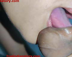 Indian girlfriend Showing some tongue tricks