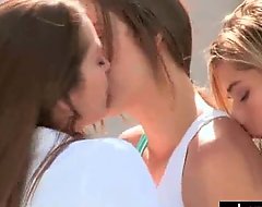 Sex Tape With Cute Lez Horny Girls (Dani Daniels and Malena Morgan and Lia Lor) movie-14