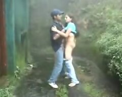 xxx video indiangirls free porn movie Indian widely applicable engulfing coupled with fucking outdoors connected with rain
