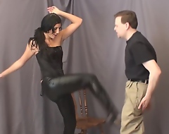 Suburban Resonances - Missy ballbusting in different shoes