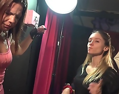 Girl Gets will not hear of Face Spit At bottom By Successive Girls