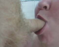 caught mother-in-law in the bathroom, drilled in the mouth