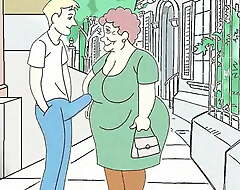 Fucking not by any stretch of the imagination about grandma! Porn cartoon
