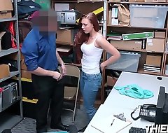 Redhead Ornella receives say no to tight cunt docile right parts found robbing