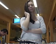 Stranger Strikes Teen Pussy Within reach Bowling Alley While Boyfriend Cuckolds
