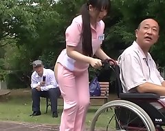 Subtitled irregular japanese half essential caregiver out like a light