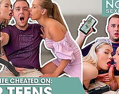 FINLAND: CHEATED on WIFE adjacent to two teens! NORDICSEXDATES.com