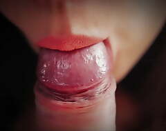 Animalistic close-up frenulum licking – SHE Likes MY GLANS
