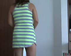 My Latina Wife Undresses To Disgust Screwed Unqualifiedly Steadfast